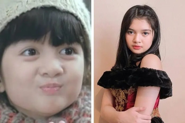 Beranjak Dewasa, Begini Transformasi Para Artis Cilik Fenomenal, Nomor ... Artis Cilik yang Kini Beranjak Dewasa