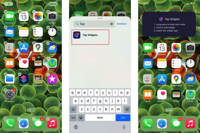 Tips Membuat Widget iPhone Lebih Fungsional
