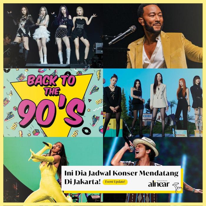 DAFTAR KONSER MUSIK BESAR YANG BAKAL DIGELAR AWAL 2023, AWAS KETINGGALAN! DAFTAR KONSER MUSIK BESAR YANG BAKAL DIGELAR AWAL 2023, AWAS KETINGGALAN!
