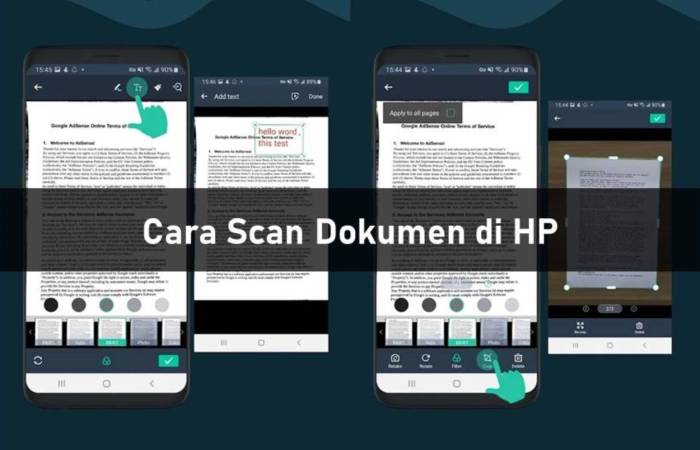Tips Tech Hack Gunakan HP Sebagai Scanner Dokumen