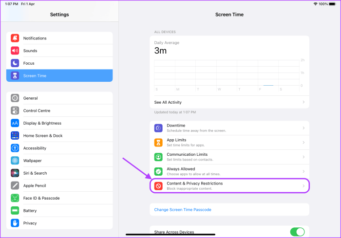 Cara Setting Parental Control di Tablet Anak