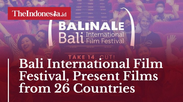 Film Festival Bergengsi Tahun Ini Siap Digelar di Bali